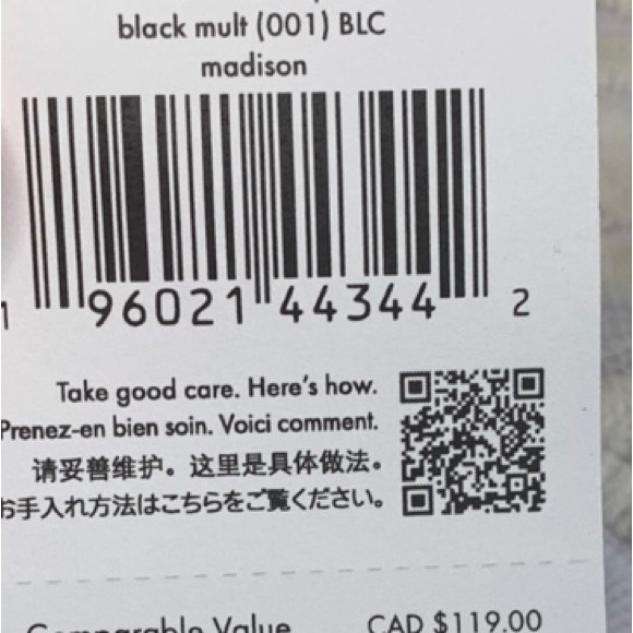 Kate Spade Black Card Holder with Pink and White Floral Design - Picture 6 of 9